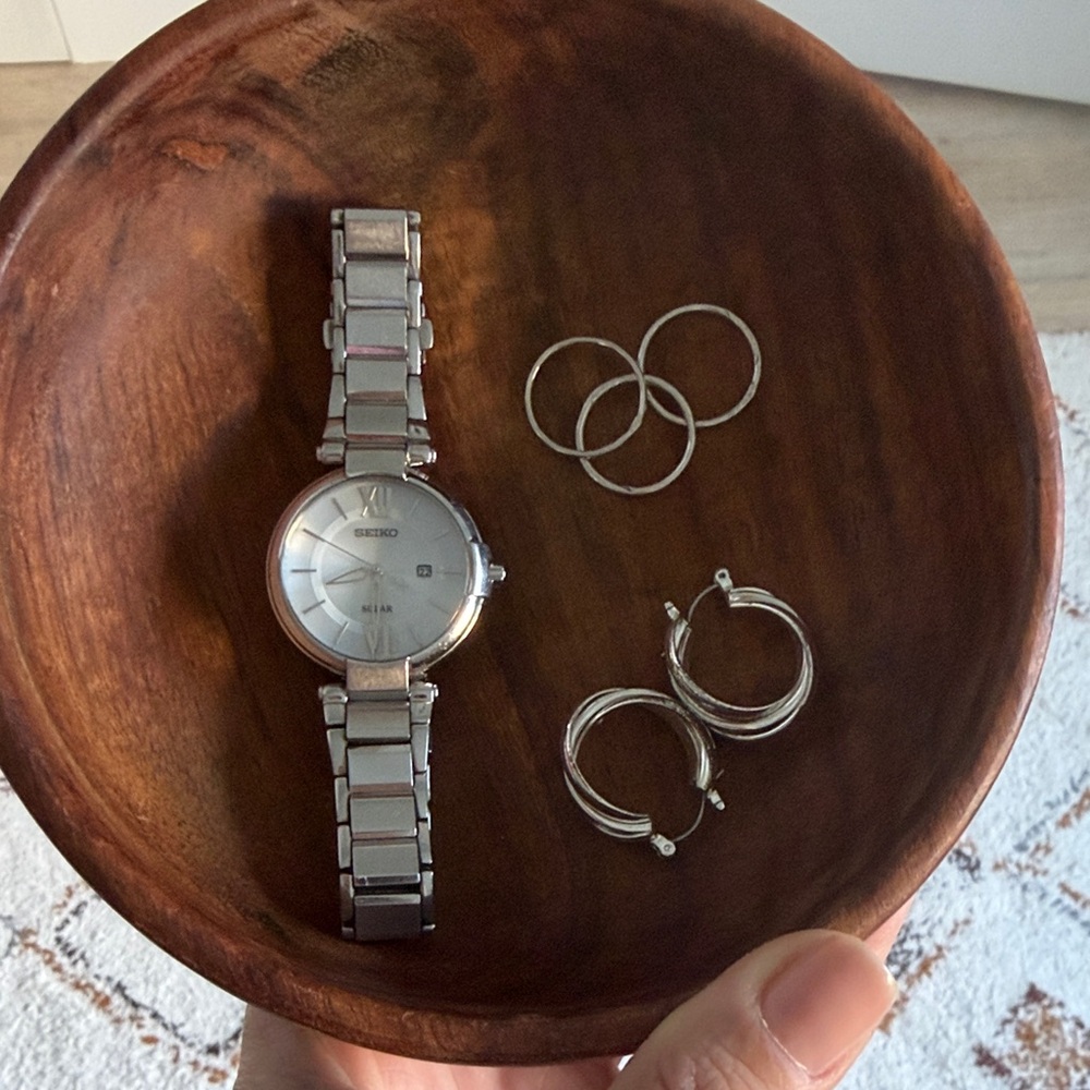 ✨ Rusticity ✨ Handcrafted Wooden Bowl - Picture 5 of 10